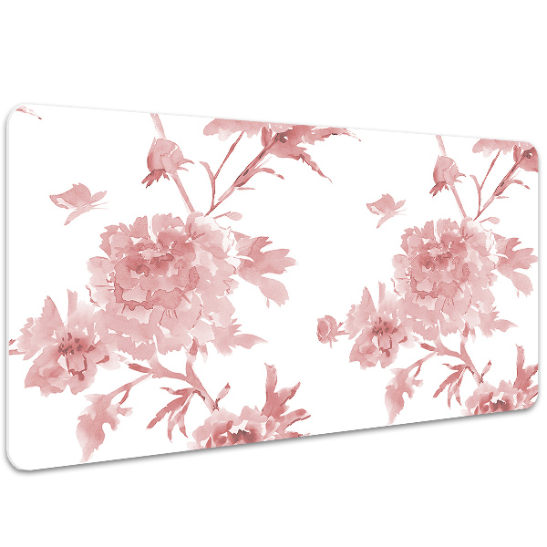 Schreibtischunterlage Pastellblumen