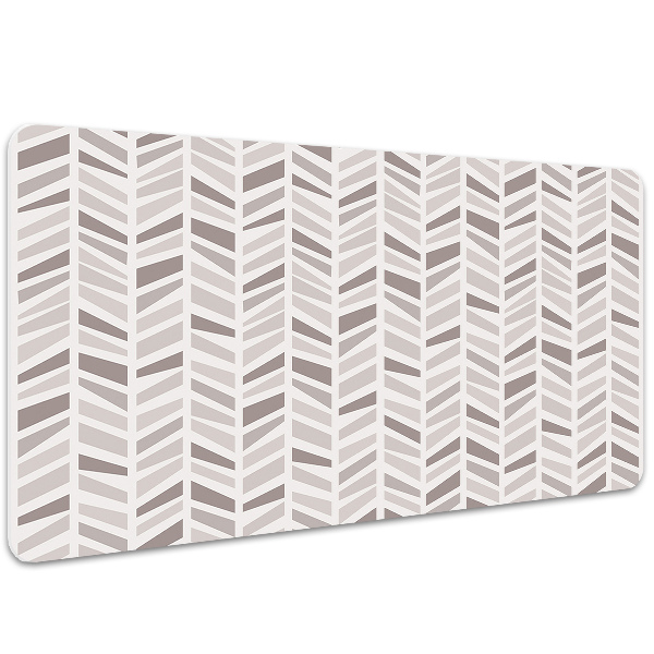 Schreibtischunterlage Geometrie in Herringbone.