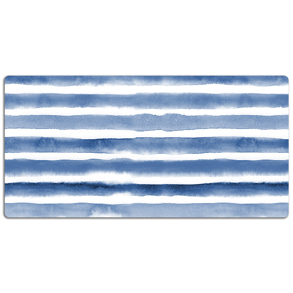 Schreibtisch Unterlegmatte Aquarell-Gürtel.