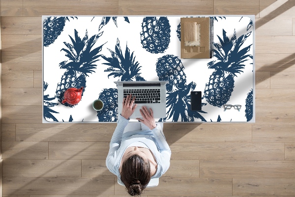 Schreibtischunterlage Graue Ananas