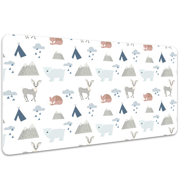 PVC Schreibtischmatte Waldtiere