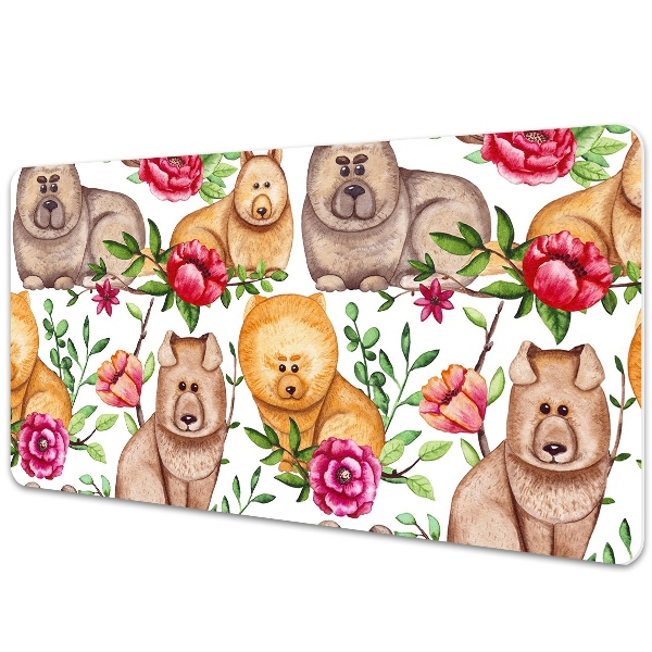 Schreibtischunterlage Chow Chow Hunde