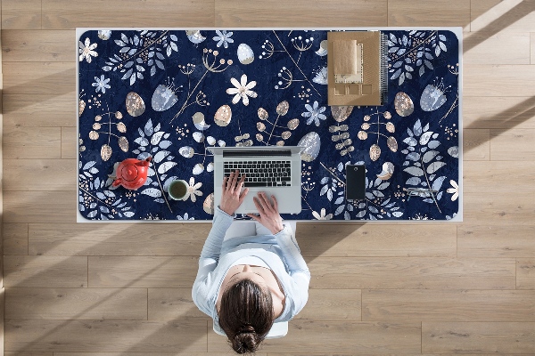 Büro-Schreibtischmatte Skandinavische Blätter