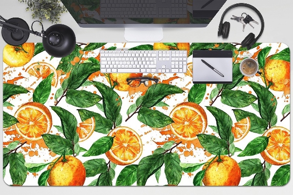 PVC Schreibtischmatte Orangen