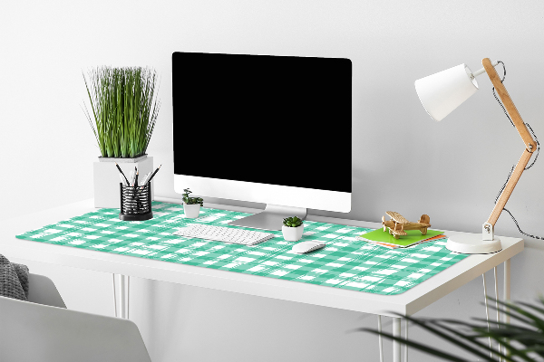 Büro-Schreibtischmatte Grünes Gitter