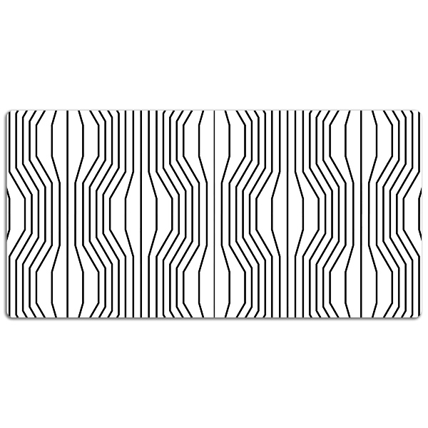 Schreibtisch Unterlegmatte Geometrische Illusion.