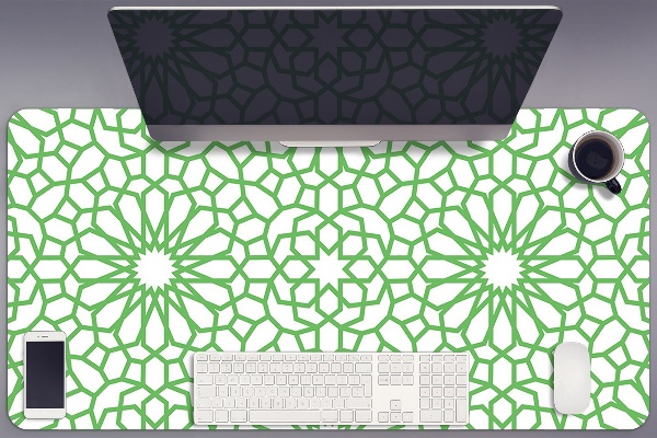 Schreibtisch Unterlegmatte Orientalische Blume.