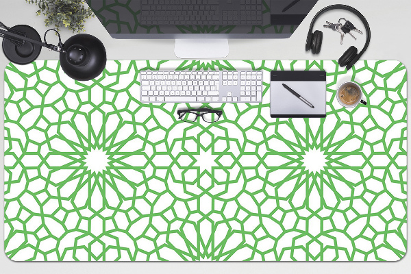 Schreibtisch Unterlegmatte Orientalische Blume.