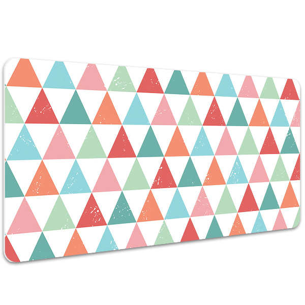 Schreibtischunterlage Bunte Dreiecke