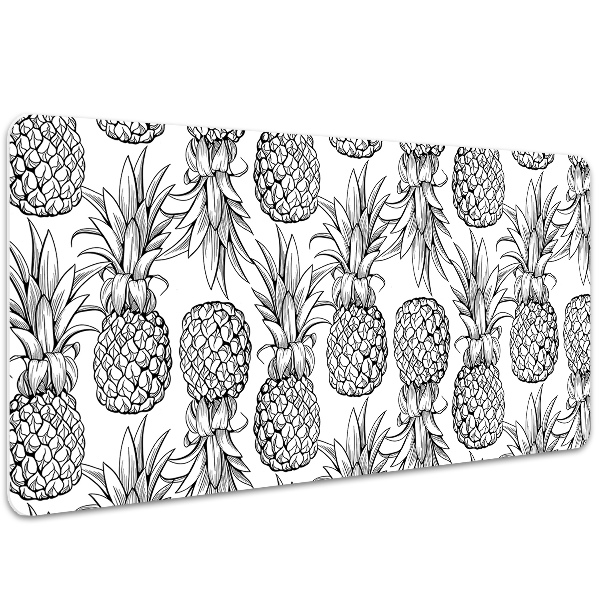 PVC Schreibtischmatte Ananas