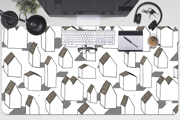 Büro-Schreibtischmatte Moderne Häuser