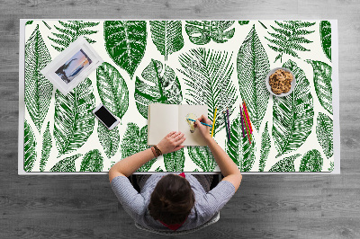 Büro-Schreibtischmatte Palmenblätter