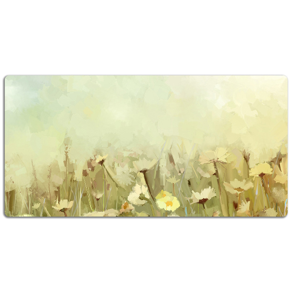 PVC Schreibtischmatte Feldblumen