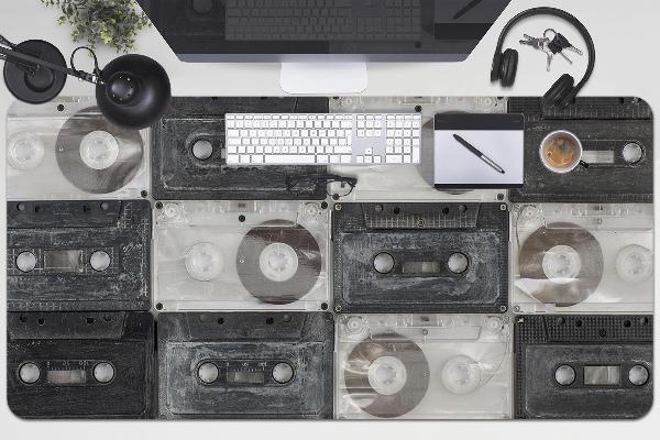 Schreibtisch Unterlegmatte Alte Kassette