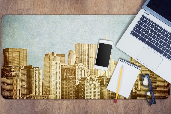 Büro-Schreibtischmatte Manhattan Wolkenkratzer