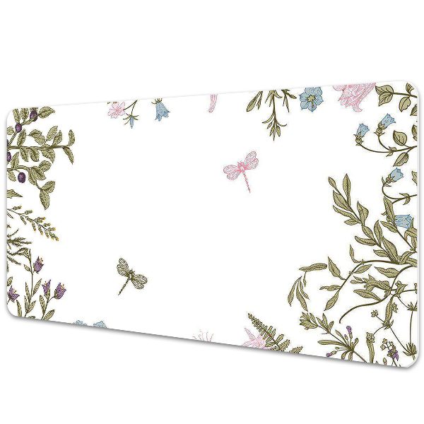 PVC Schreibtischmatte Frühlingsblumen