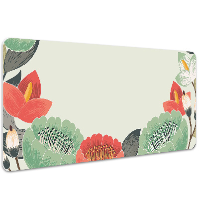Büro-Schreibtischmatte Frühlingsblumen