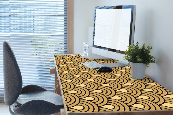 PVC Schreibtischmatte Weinlesekunst