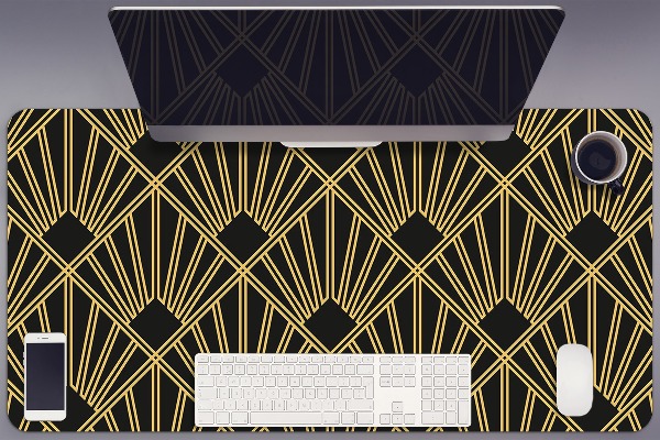 Büro-Schreibtischmatte Art Deco-Stil