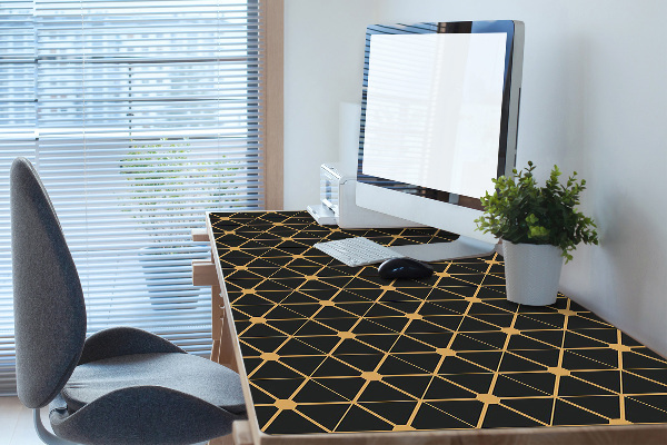 Schreibtisch Unterlegmatte Hexagonal