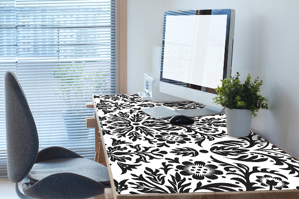 Büro-Schreibtischmatte Blumenmuster