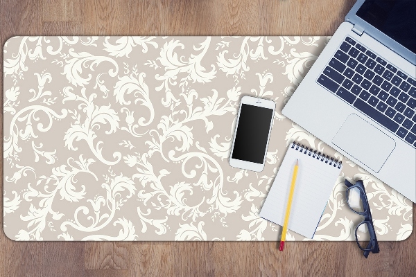 Büro-Schreibtischmatte Ala Wallpaper Muster.