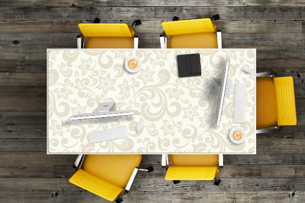 Büro-Schreibtischmatte Barockmuster