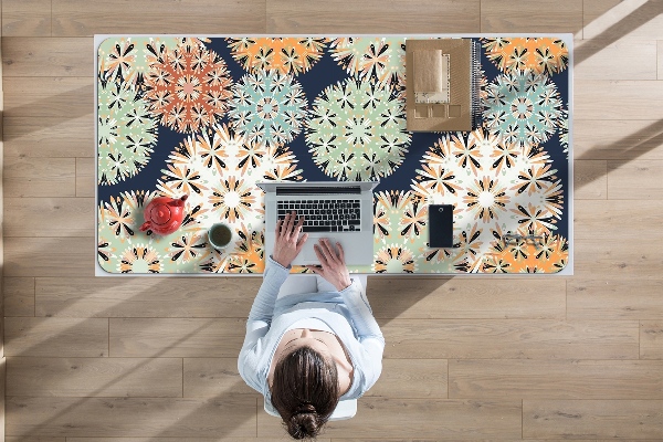 Büro-Schreibtischmatte Bunte Mandalas
