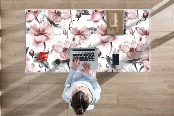 PVC Schreibtischmatte Florales Bild