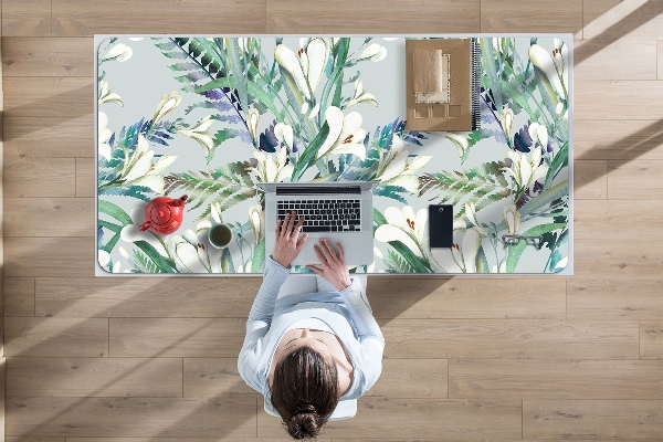 Büro-Schreibtischmatte Krokus