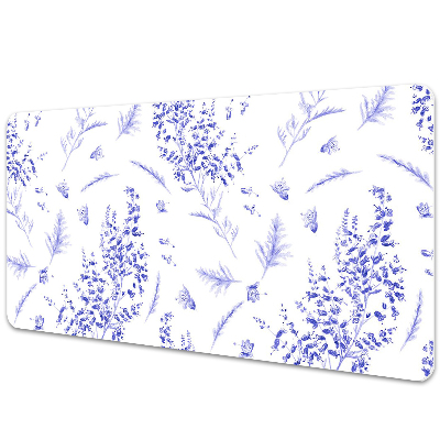 Schreibtischunterlage Aquarell-Lavendel.