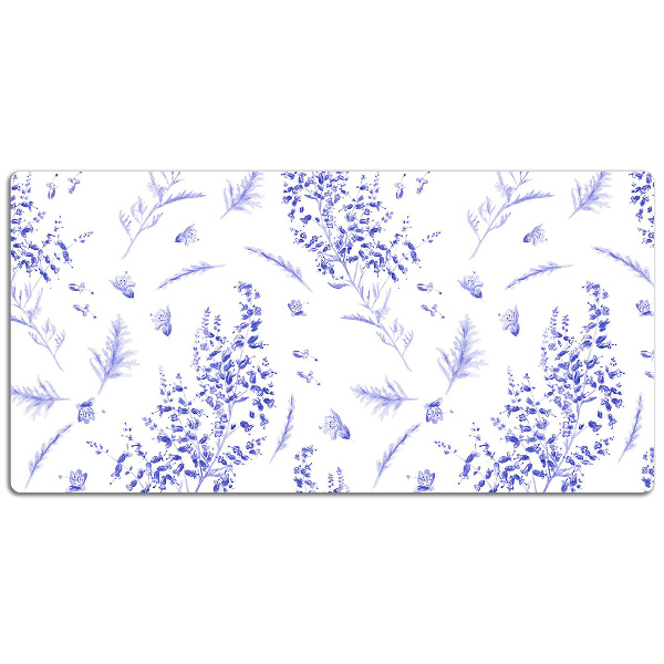 Schreibtischunterlage Aquarell-Lavendel.