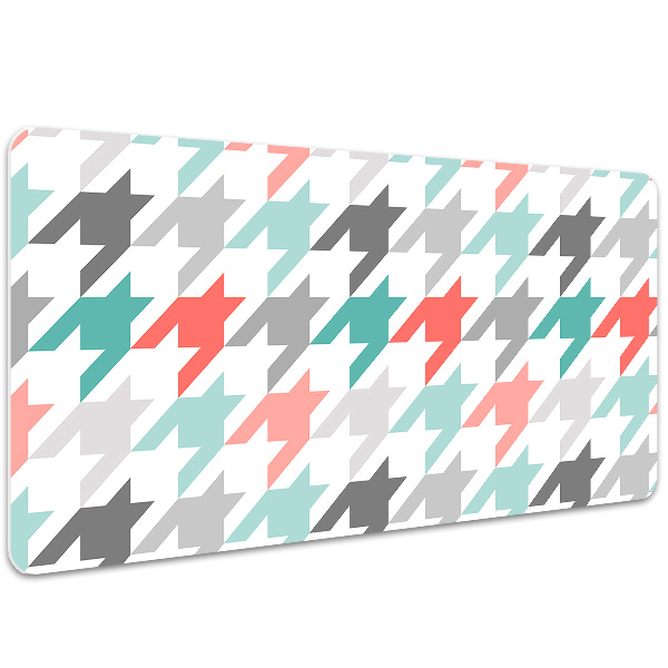 Schreibtisch Unterlegmatte Bunte Pipette.