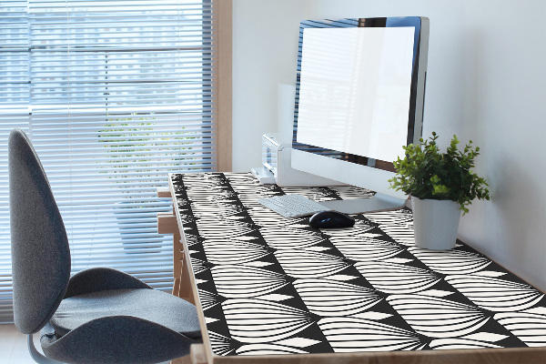 Büro-Schreibtischmatte Retro-Muster
