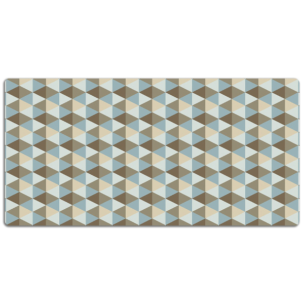 Schreibtisch Unterlegmatte Retro-Illusion.
