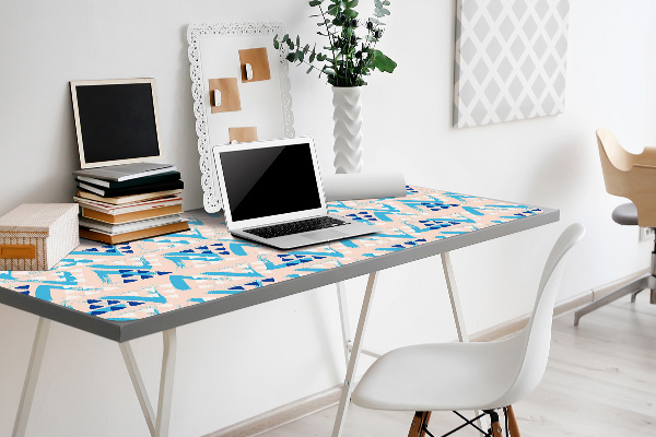PVC Schreibtischmatte Dreieckmuster