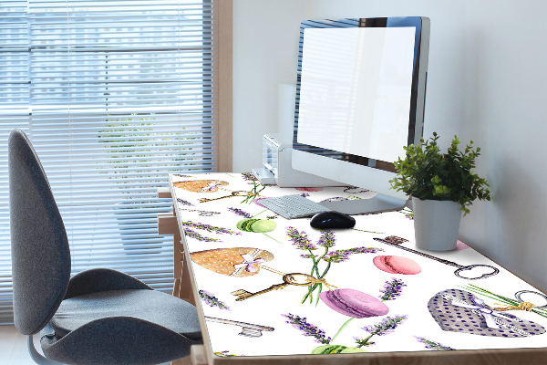 Büro-Schreibtischmatte Alte Retro-Tasten