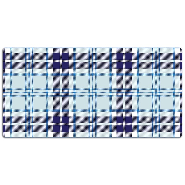Büro-Schreibtischmatte Tartan