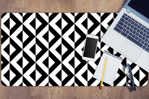 Büro-Schreibtischmatte Geometrische Illusion.