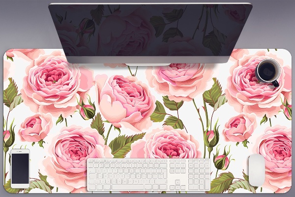 Büro-Schreibtischmatte Schöne Rosen