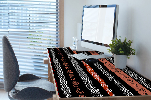 PVC Schreibtischmatte Tribal-Muster