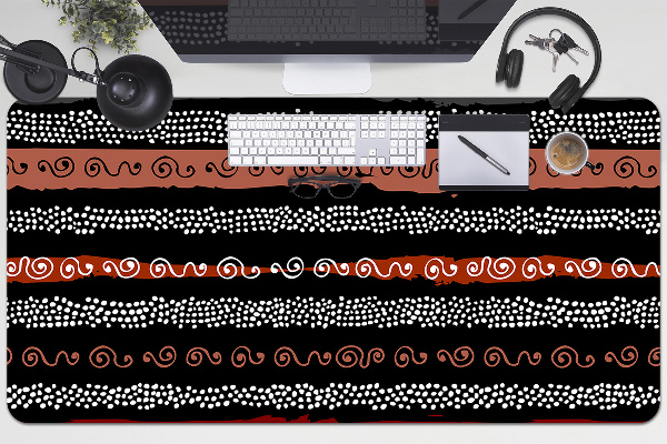 PVC Schreibtischmatte Tribal-Muster
