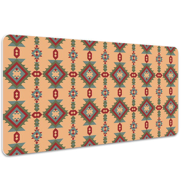 Schreibtisch Unterlegmatte Indische Motive