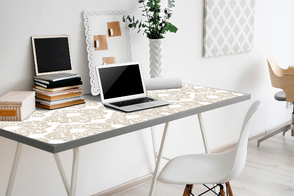 Büro-Schreibtischmatte Blumenmuster