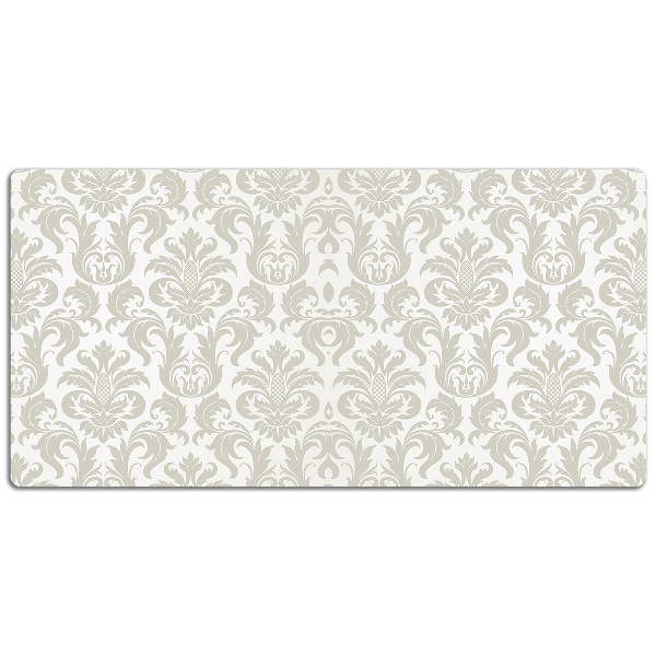 Schreibtisch Unterlegmatte Blumenmuster