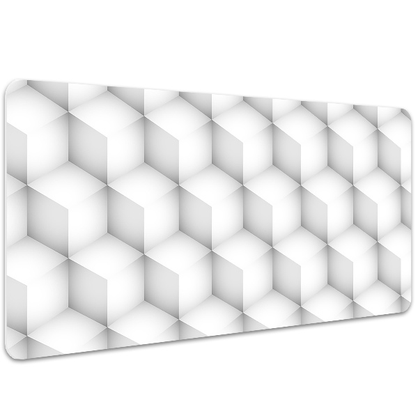 PVC Schreibtischmatte Würfel