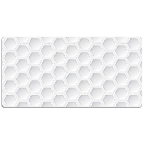 Schreibtischunterlage Dreidimensionale Hexagone