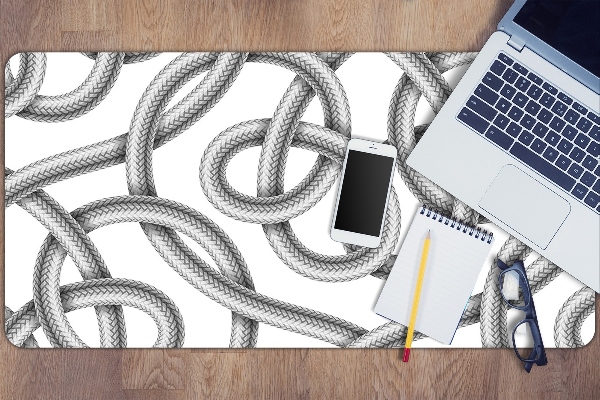 PVC Schreibtischmatte Tangled-Kabel
