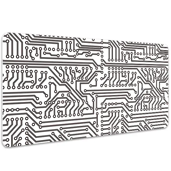 Büro-Schreibtischmatte Integrierter Schaltkreis