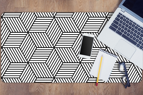 PVC Schreibtischmatte Geometrische Würfel